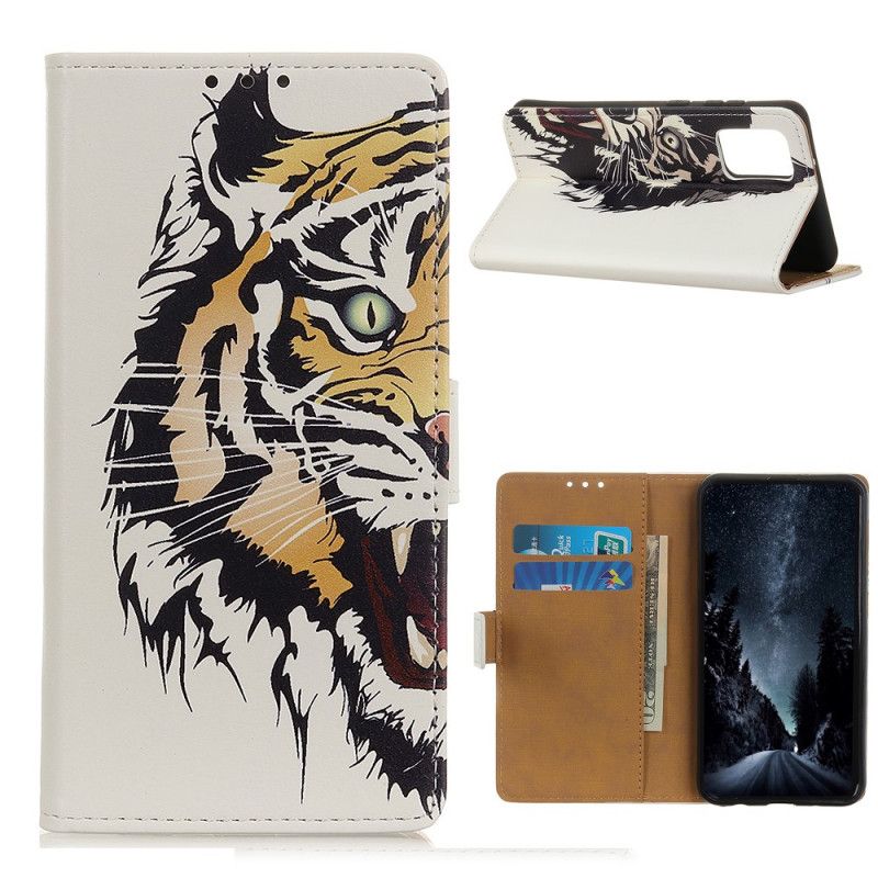 Folio Deksel for OnePlus 8T Grusom Tiger