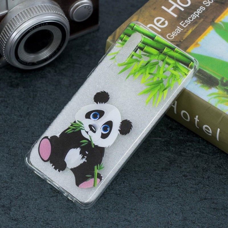 Deksel for Huawei P30 Gjennomsiktig Panda-Spis