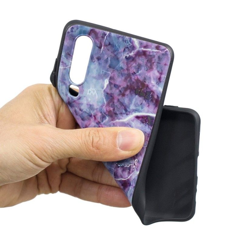 Deksel Huawei P30 Lilla Marmor