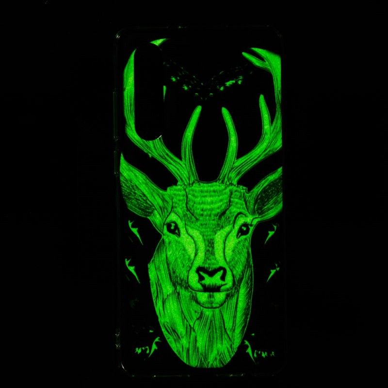 Deksel Huawei P30 Majestetisk Fluorescerende Hjort