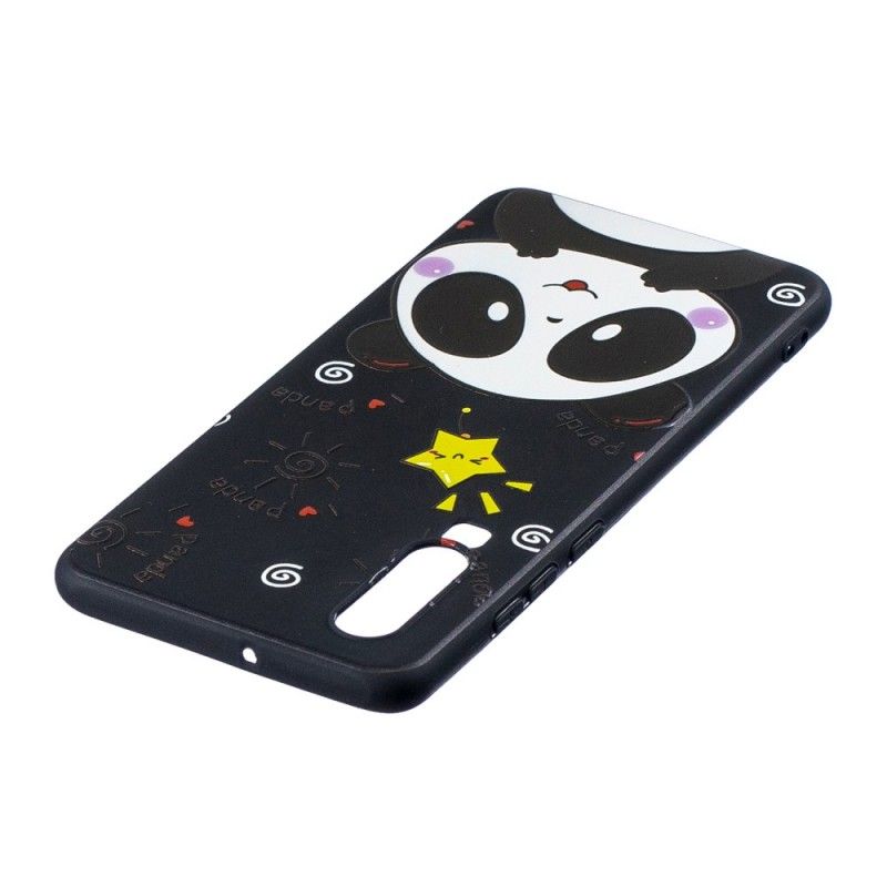 Deksel Huawei P30 Mobildeksel Panda-Stjerne