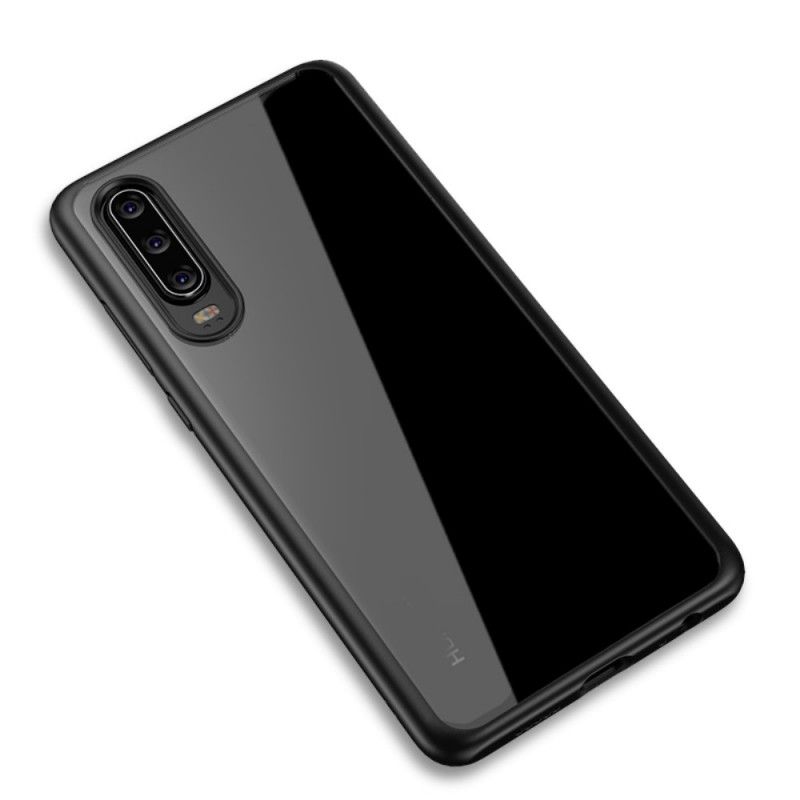 Deksel Huawei P30 Svart Ipaky Hybrid-Serie