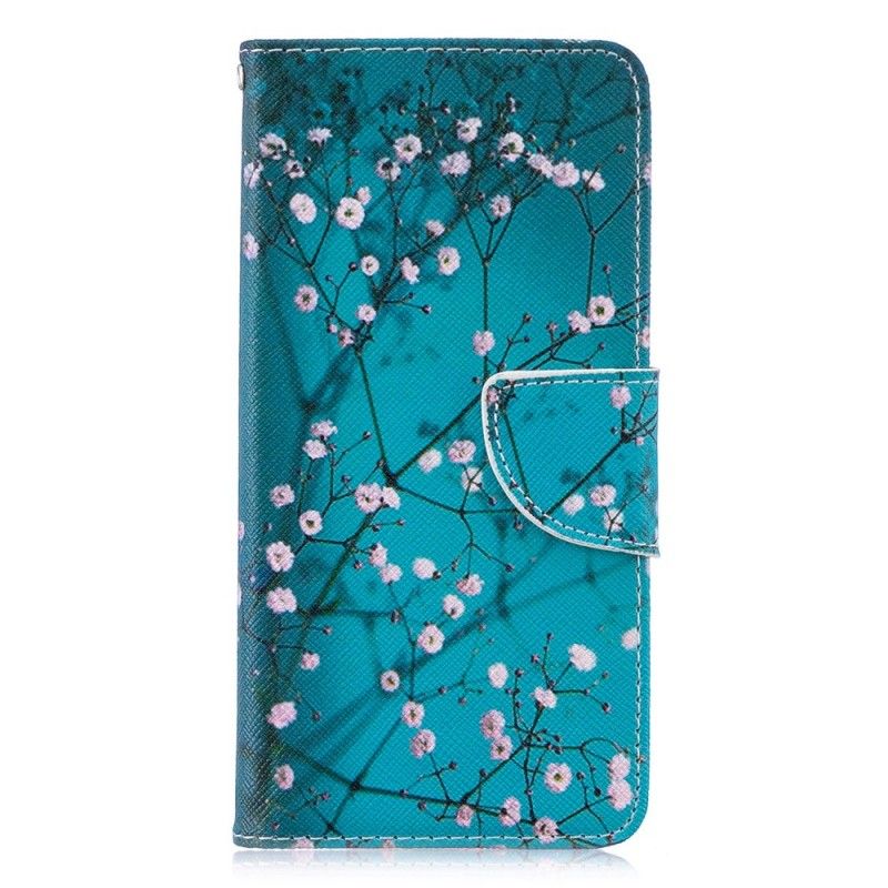 Folio Deksel for Huawei P30 Blomstrende Tre