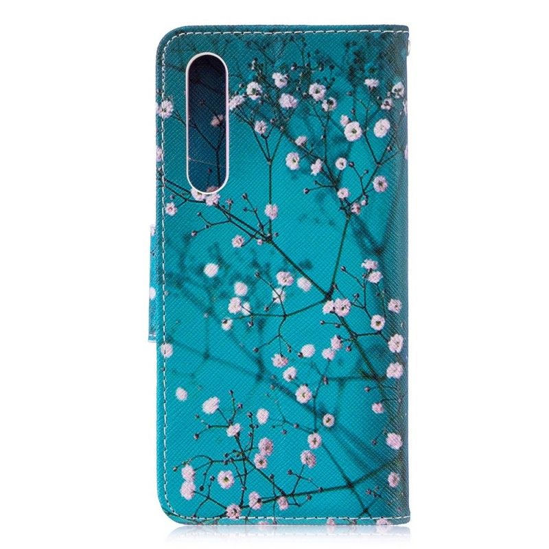 Folio Deksel for Huawei P30 Blomstrende Tre