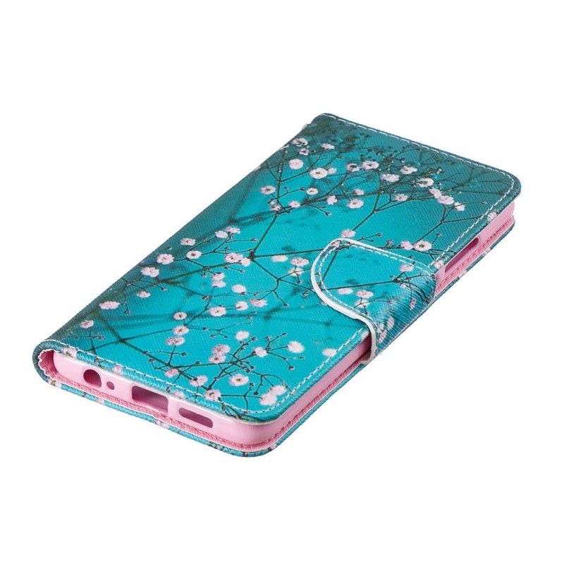 Folio Deksel for Huawei P30 Blomstrende Tre