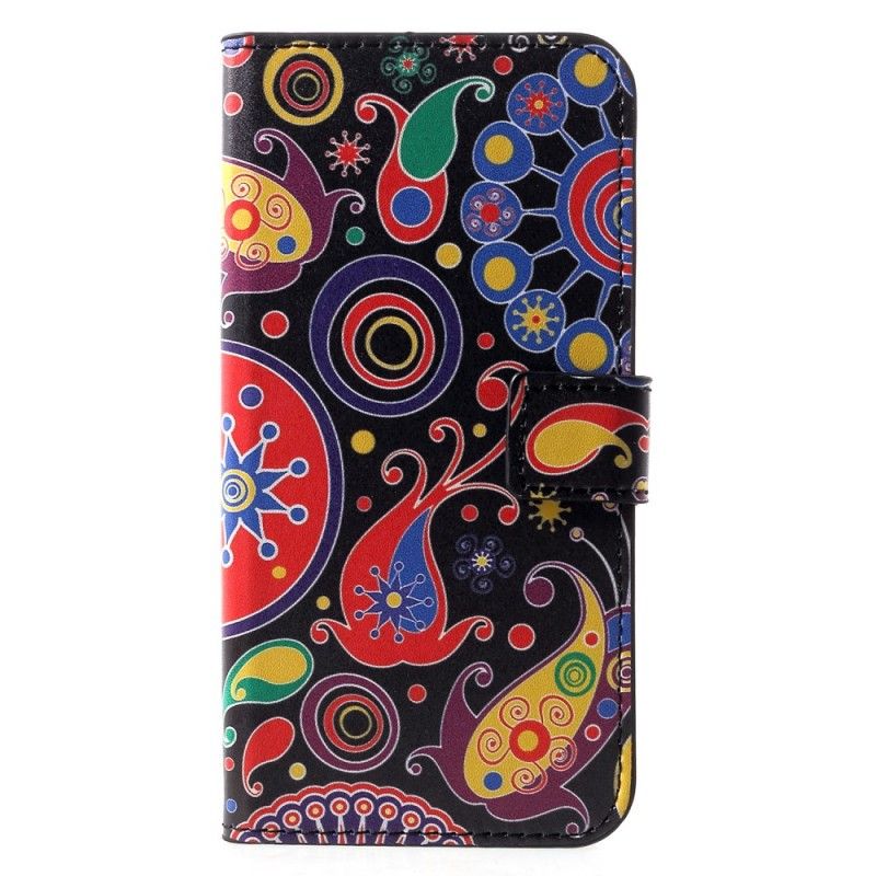 Folio Deksel for Huawei P30 Galakse Design