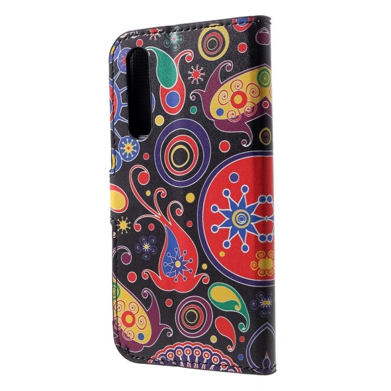 Folio Deksel for Huawei P30 Galakse Design