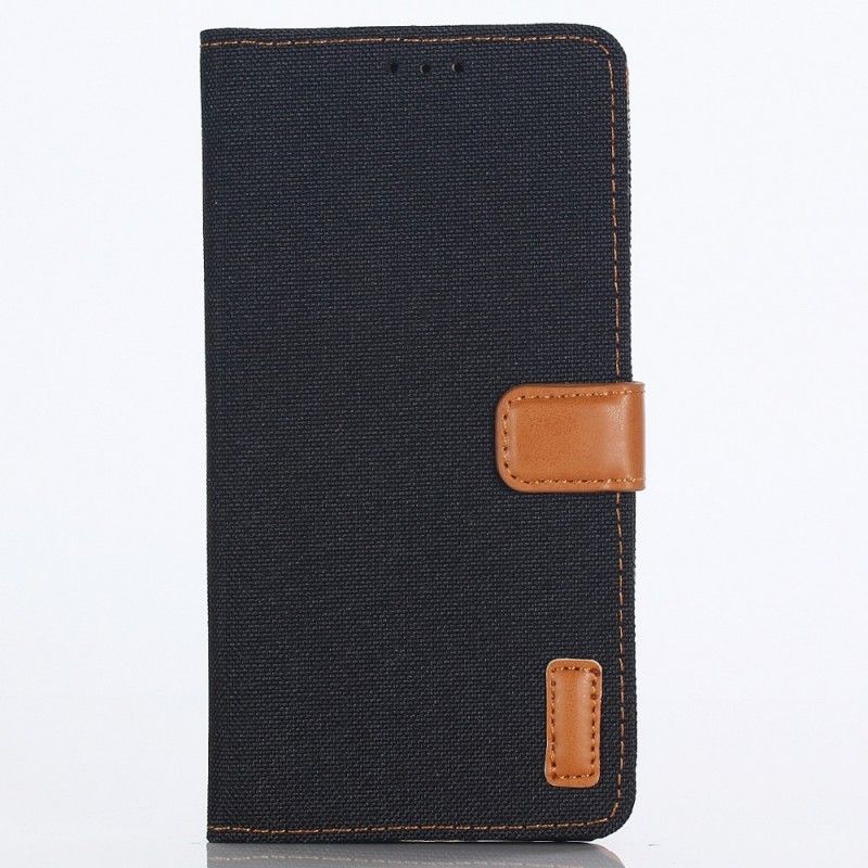 Folio Deksel for Huawei P30 Svart Jeans