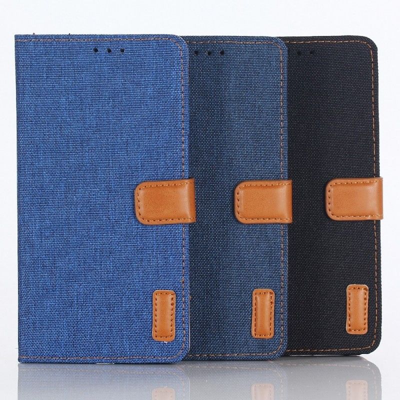 Folio Deksel for Huawei P30 Svart Jeans