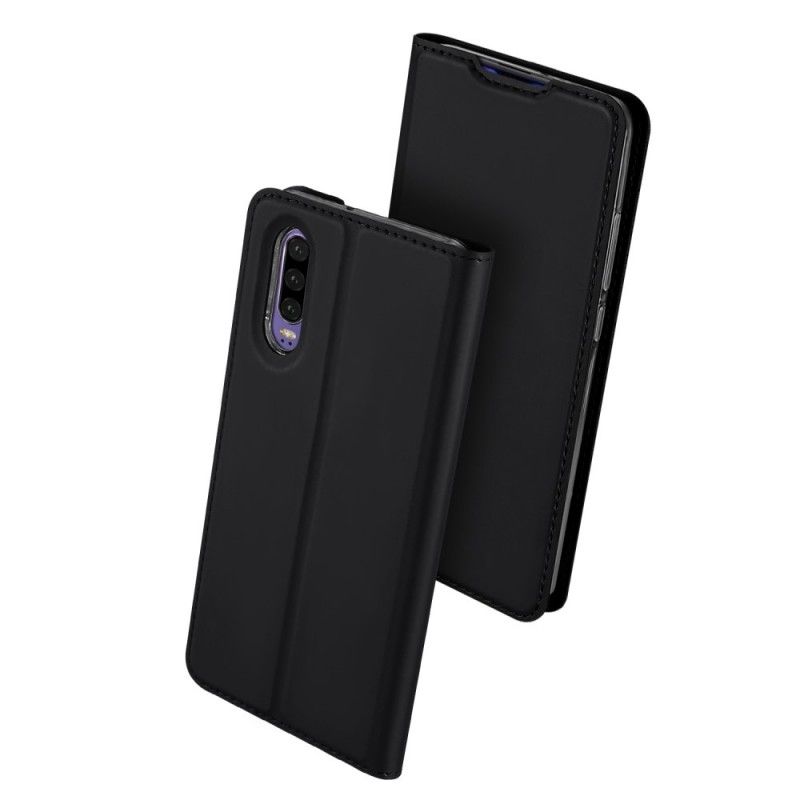 Folio Deksel Huawei P30 Svart Mobildeksel Pro Dux Ducis Hud