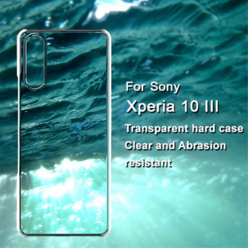 Deksel Sony Xperia 10 Iii Imak Transparent Crystal