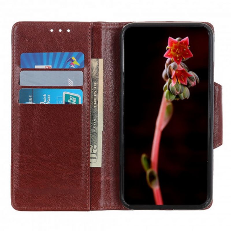 Folio Deksel Sony Xperia 10 Iii Eleganselås I Kunstskinn