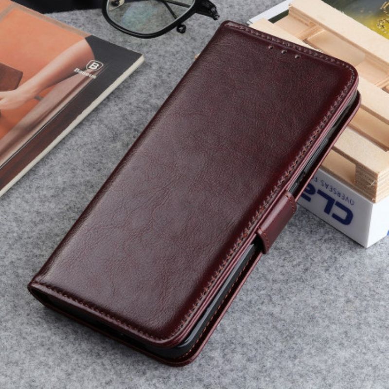 Folio Deksel Sony Xperia 10 Iii Faux Leather Finesse Beskyttelse Deksel