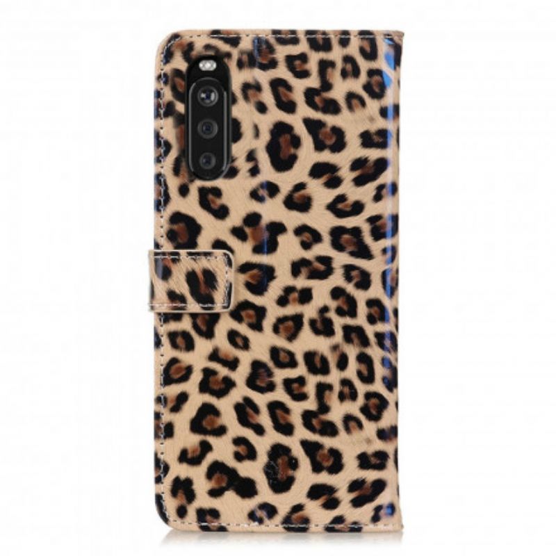 Folio Deksel Sony Xperia 10 Iii Leopard