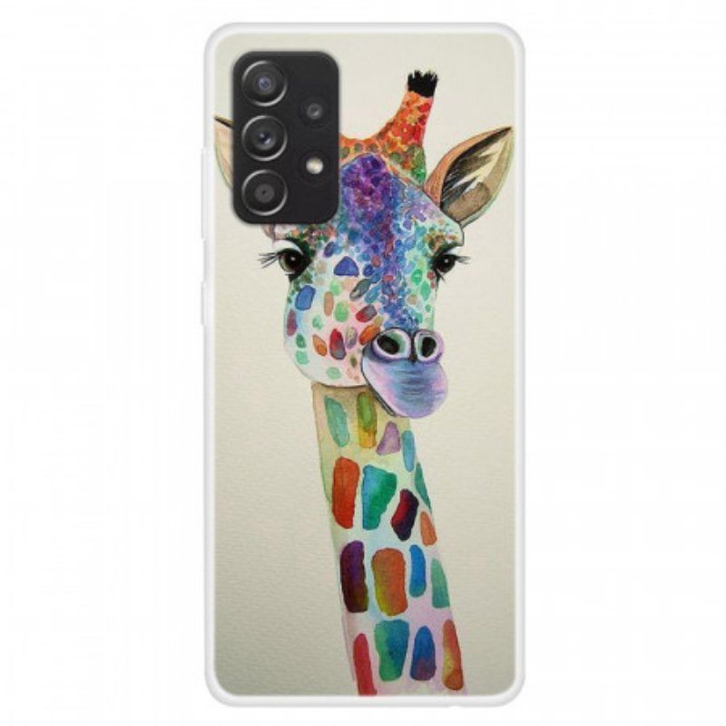 Deksel Til Samsung Galaxy A13 Fargerik Giraff