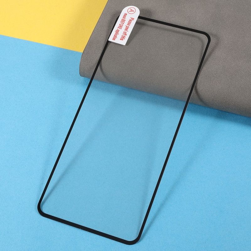 Black Edge Tempered Glass Screen Protector Realme 8i