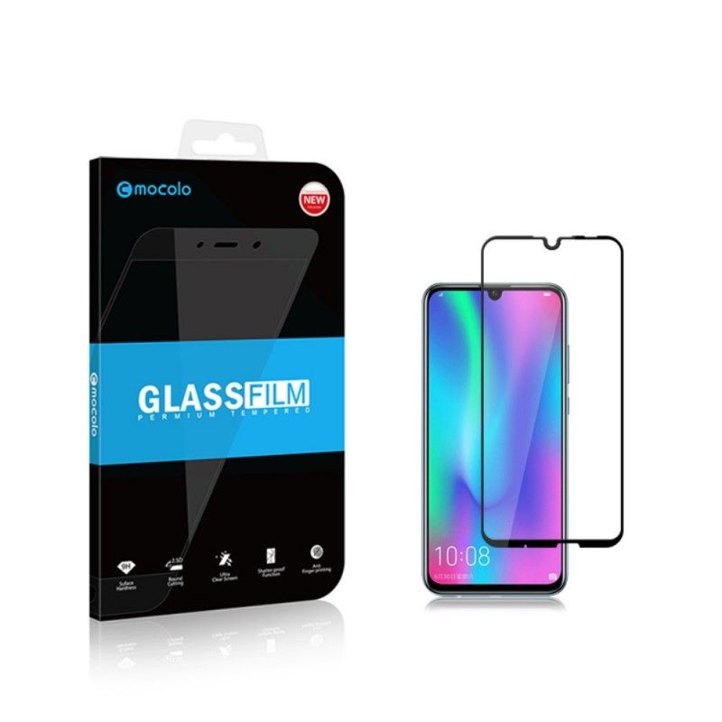 Herdet Glassbeskyttelse For Huawei P Smart 2019 Svart Mocolo