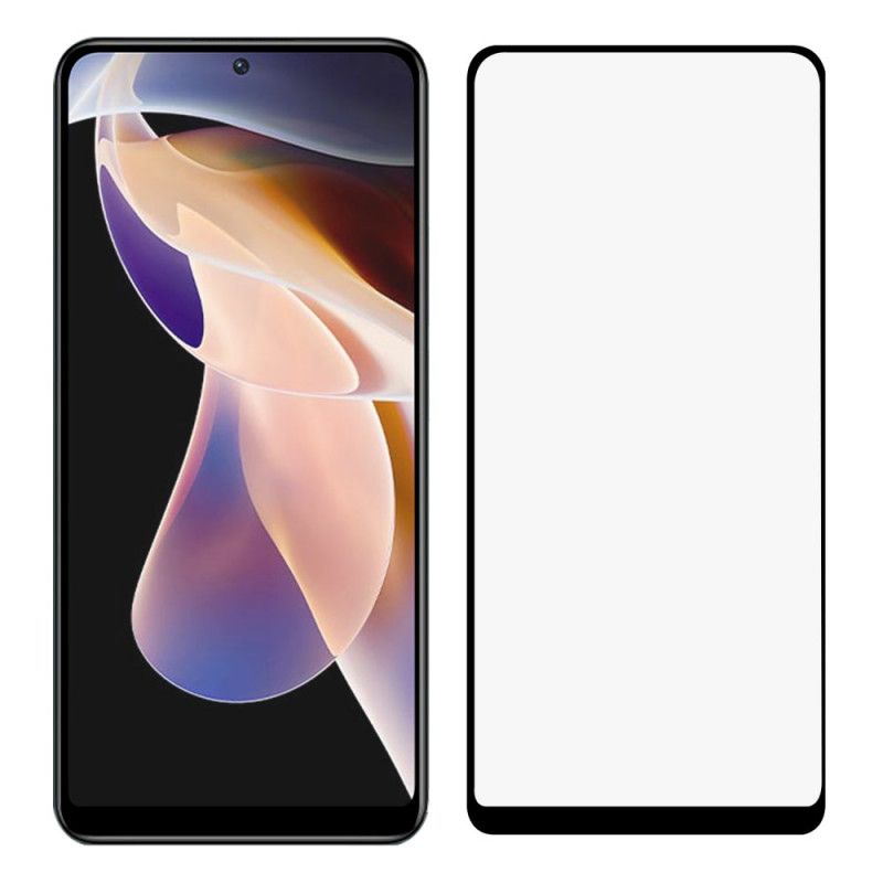 Black Edge Herdet Glass Skjermbeskytter Xiaomi Redmi Note 11 Pro / Note 11 Pro Plus