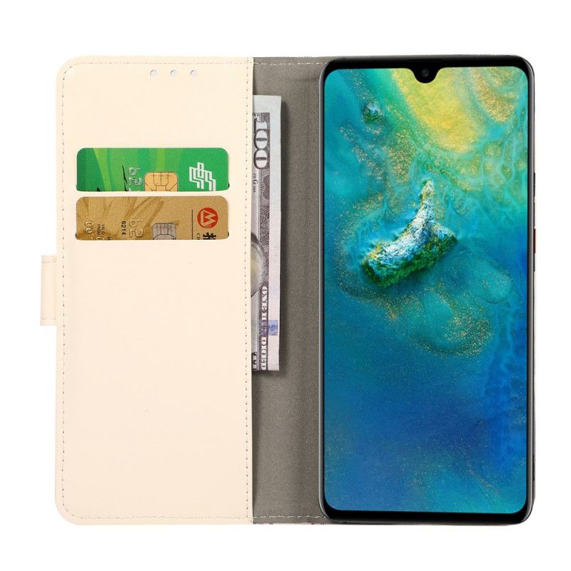 Folio Deksel Til Xiaomi Redmi Note 11 Pro / Note 11 Pro Plus Tegning Av Sommerfugler Og Blomster