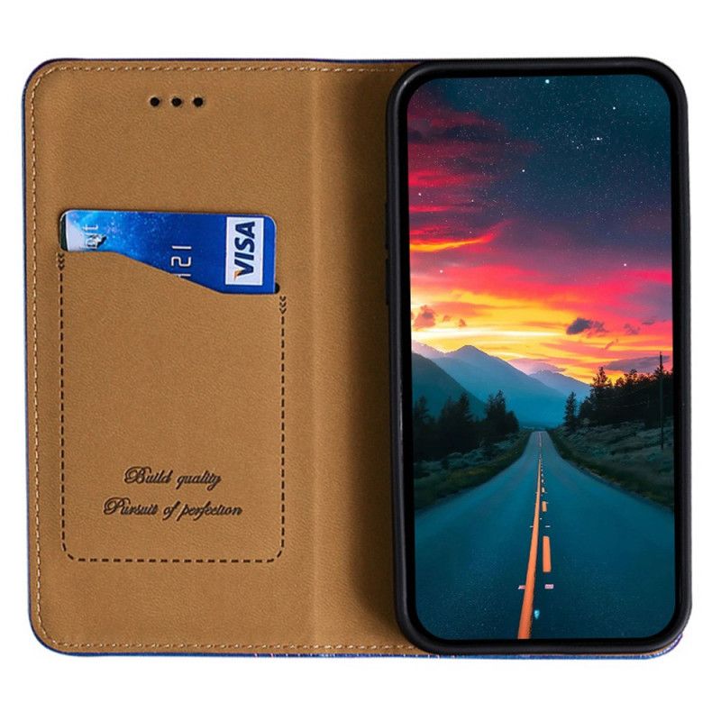 Folio Deksel Til Xiaomi Redmi Note 11 Pro / Note 11 Pro Plus Vintage Skinnstil