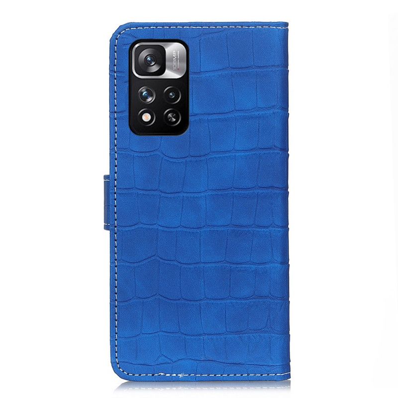 Folio Deksel Xiaomi Redmi Note 11 Pro / Note 11 Pro Plus Crocodile Power