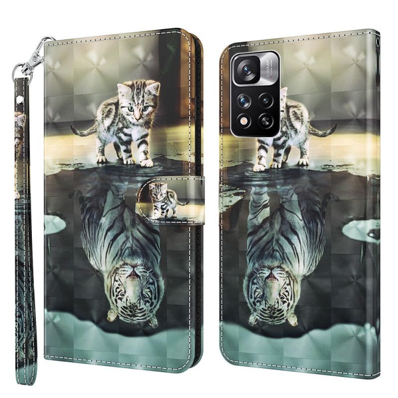 Folio Deksel Xiaomi Redmi Note 11 Pro / Note 11 Pro Plus Ernest The Tiger