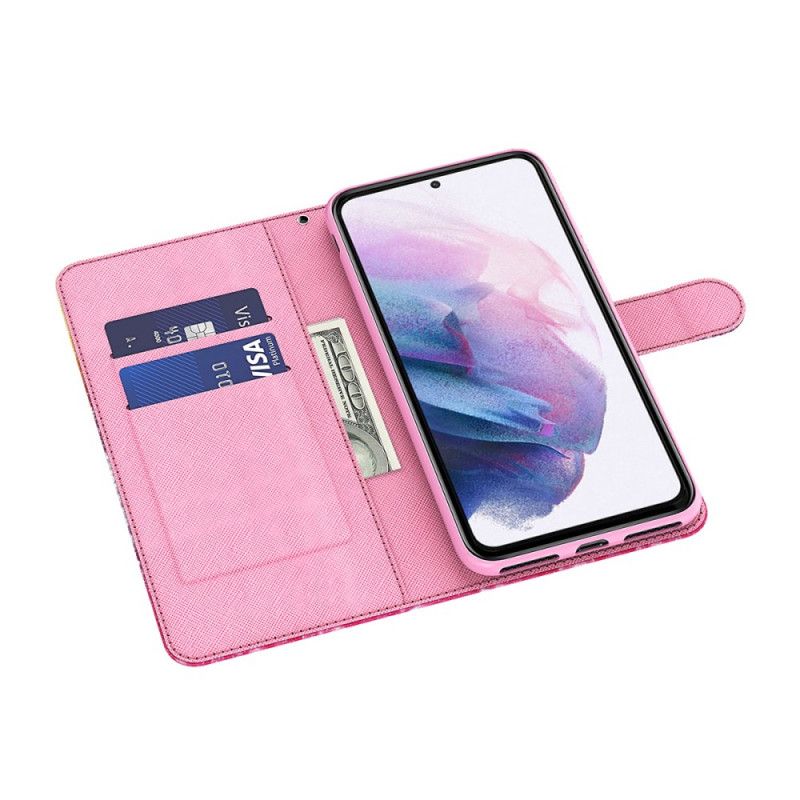 Folio Deksel Xiaomi Redmi Note 11 Pro / Note 11 Pro Plus Flying Blue Butterflies