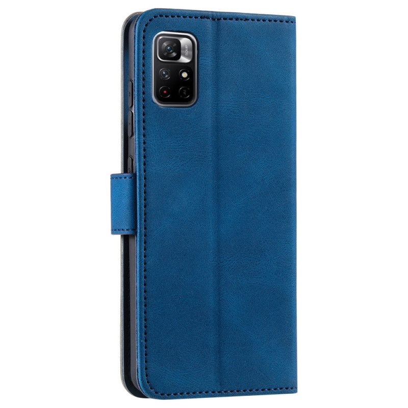 Folio Deksel Xiaomi Redmi Note 11 Pro / Note 11 Pro Plus Skin-touch Sømmer