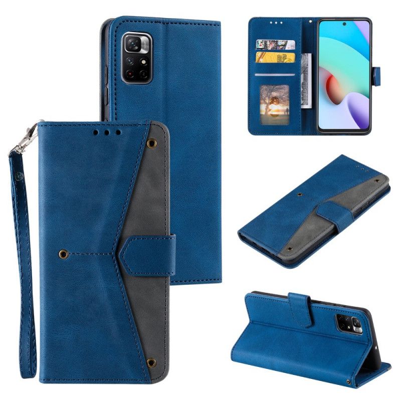 Folio Deksel Xiaomi Redmi Note 11 Pro / Note 11 Pro Plus Skin-touch Sømmer