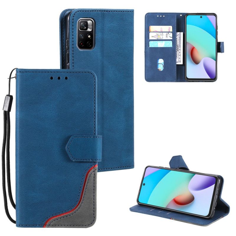 Folio Deksel Xiaomi Redmi Note 11 Pro / Note 11 Pro Plus Split Leather Skin-touch