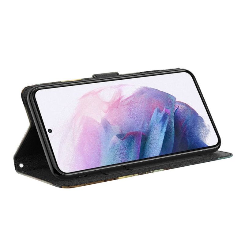 Lærdeksel Folio Deksel Xiaomi Redmi Note 11 Pro / Note 11 Pro Plus Mobildeksel Majestic Wolf