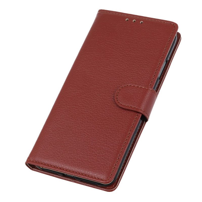 Lærdeksel Folio Deksel Xiaomi Redmi Note 11 Pro / Note 11 Pro Plus Mobildeksel Premium Litchi Leather Effect