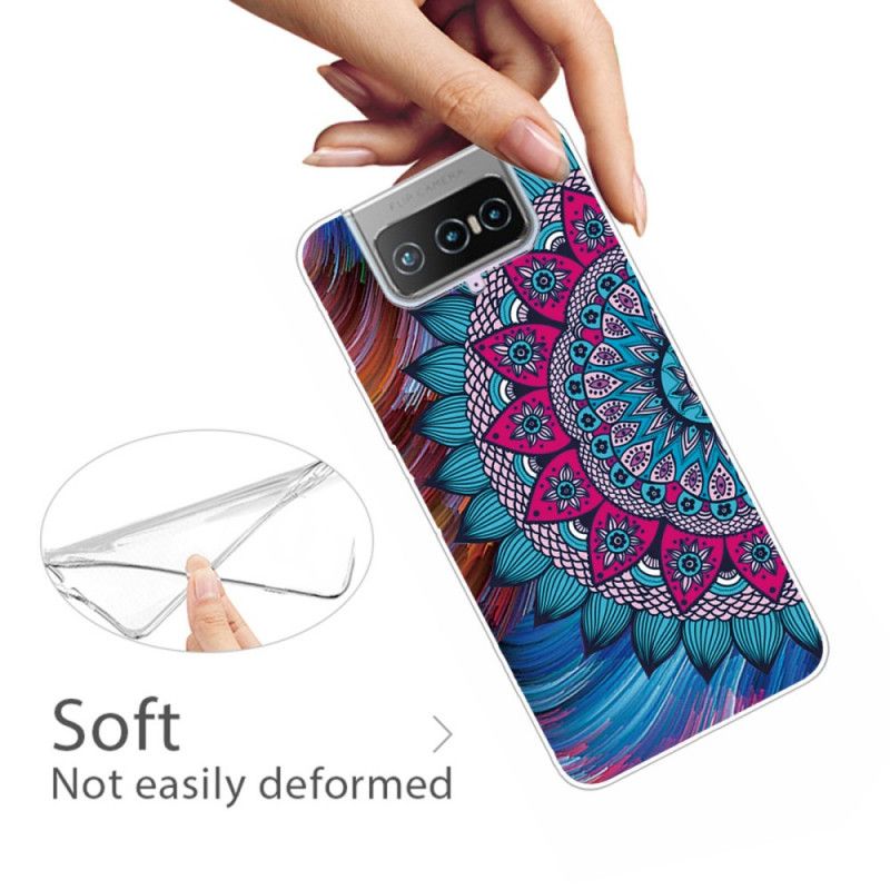 Deksel Asus Zenfone 7 / 7 Pro Fargerik Mandala Beskyttelse