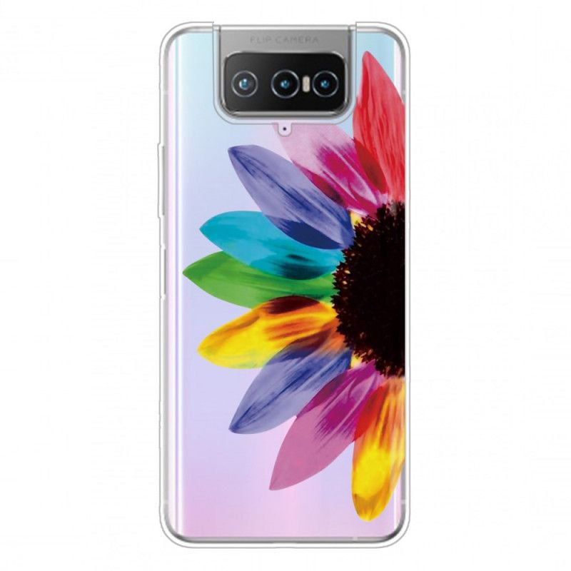 Deksel Asus Zenfone 7 / 7 Pro Farget Blomst