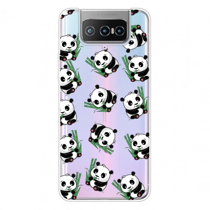 Deksel Asus Zenfone 7 / 7 Pro Mobildeksel Små Pandaer