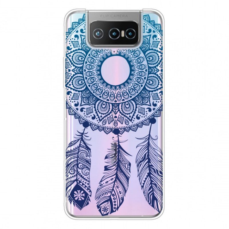 Deksel Asus Zenfone 7 / 7 Pro Unik Blomstermandala Anti-fall