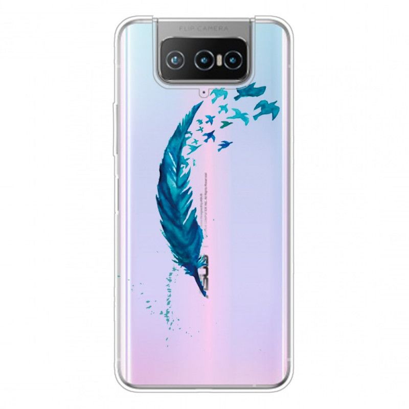 Deksel Asus Zenfone 7 / 7 Pro Vakker Fjær