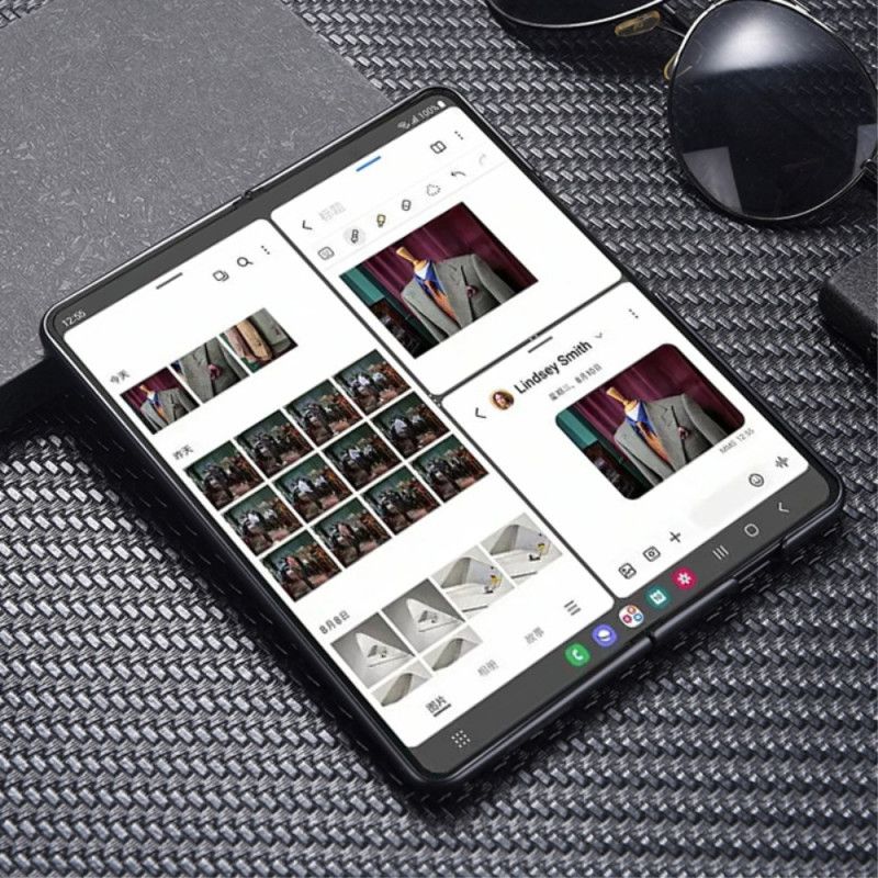 Deksel Til Samsung Galaxy Z Fold 5 Eleganse