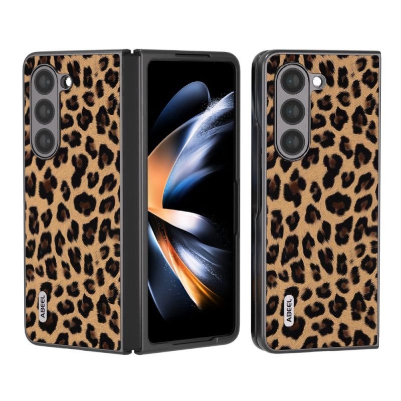 Deksel Til Samsung Galaxy Z Fold 5 Leopard Abeel