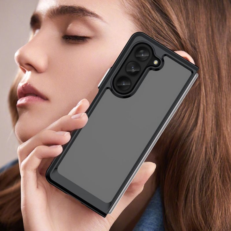 Deksel Til Samsung Galaxy Z Fold 5 Silikonkanter