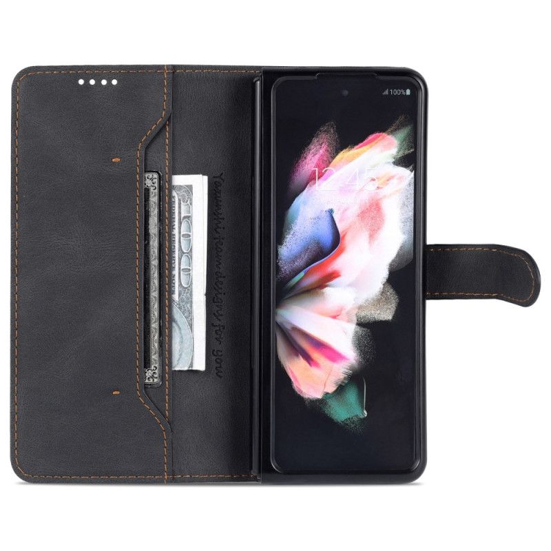 Folio Deksel Samsung Galaxy Z Fold 5 Azns Skinneffekt