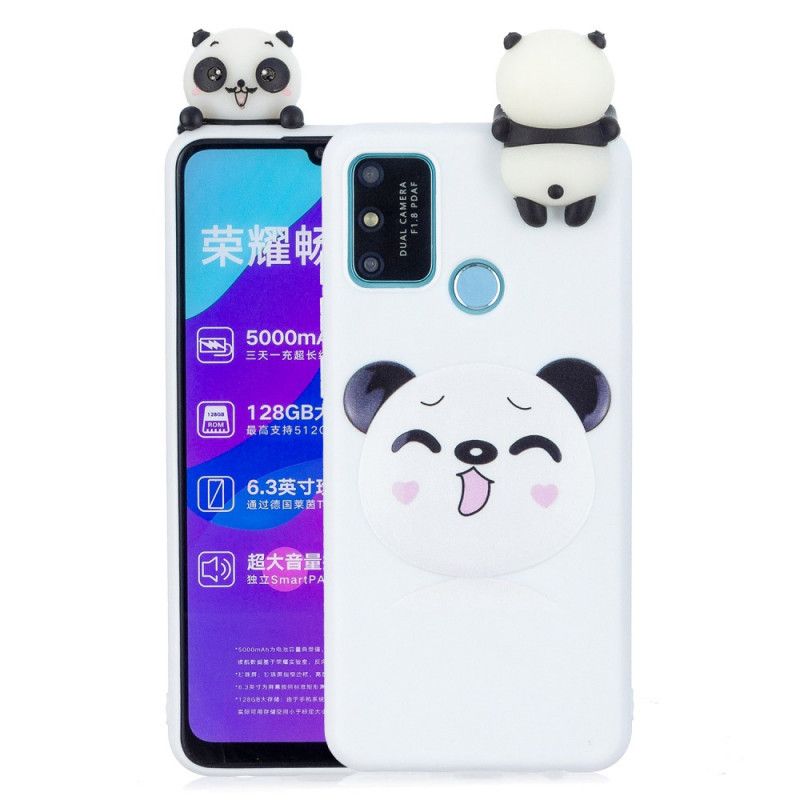 Deksel Honor 9A Kul 3D Panda Beskyttelse