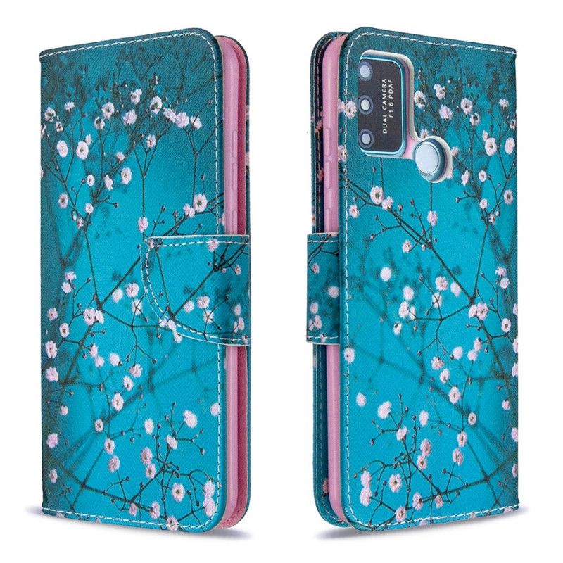 Folio Deksel Honor 9A Blomstrende Tre