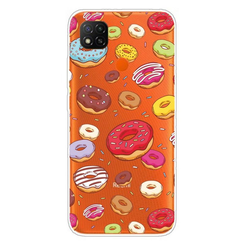 Deksel Xiaomi Redmi 9C Kjærlighetsdoughnuts