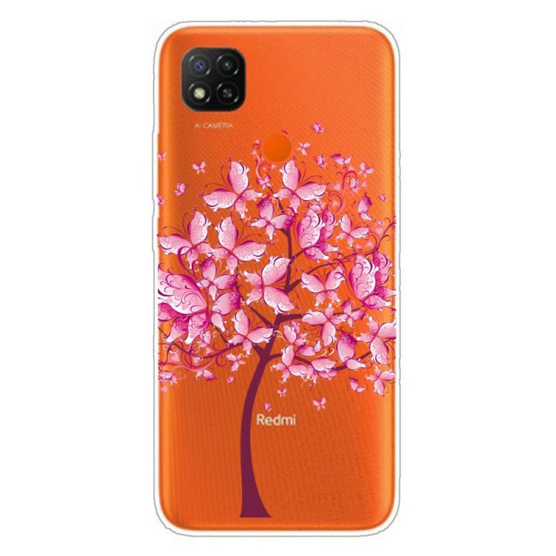 Deksel Xiaomi Redmi 9C Mobildeksel Rosa Tretopp