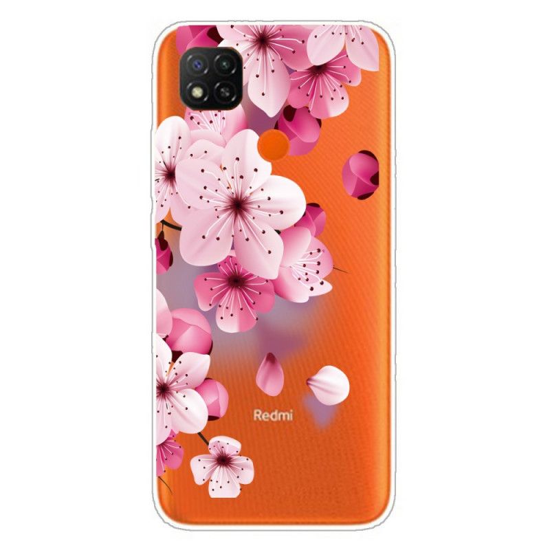 Deksel Xiaomi Redmi 9C Premium Blomster