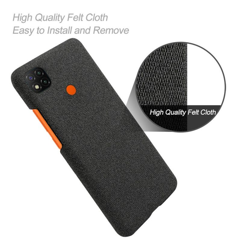 Deksel Xiaomi Redmi 9C Svart Ksq Elegant Stoff