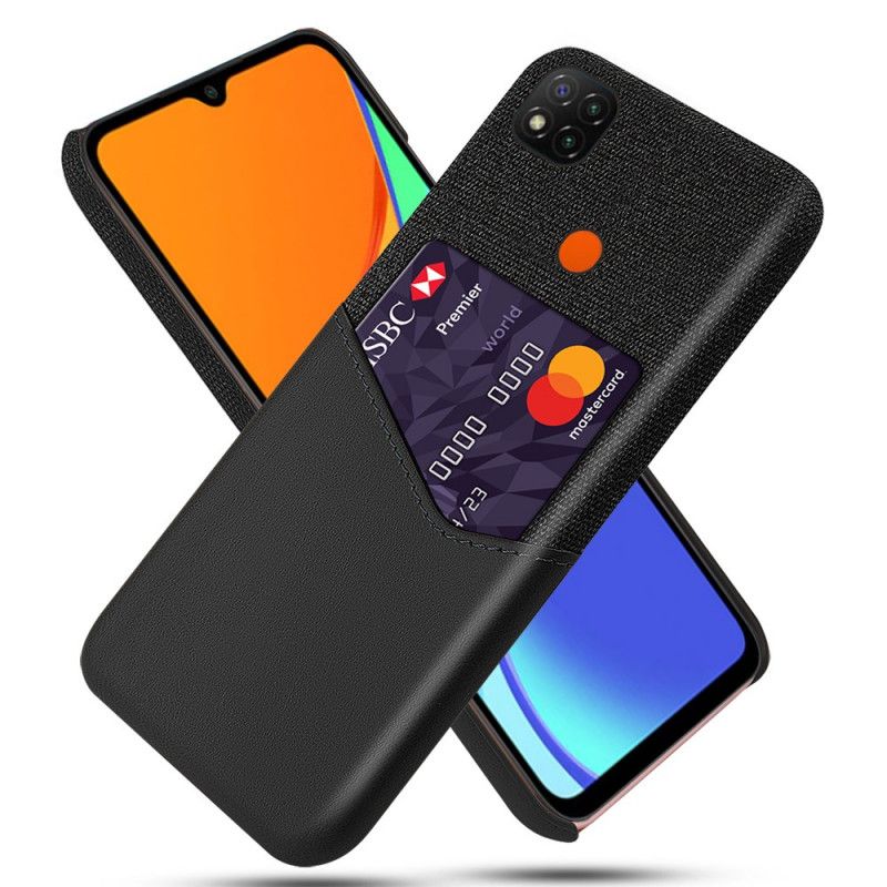 Deksel Xiaomi Redmi 9C Svart Mobildeksel Ksq Kortholder