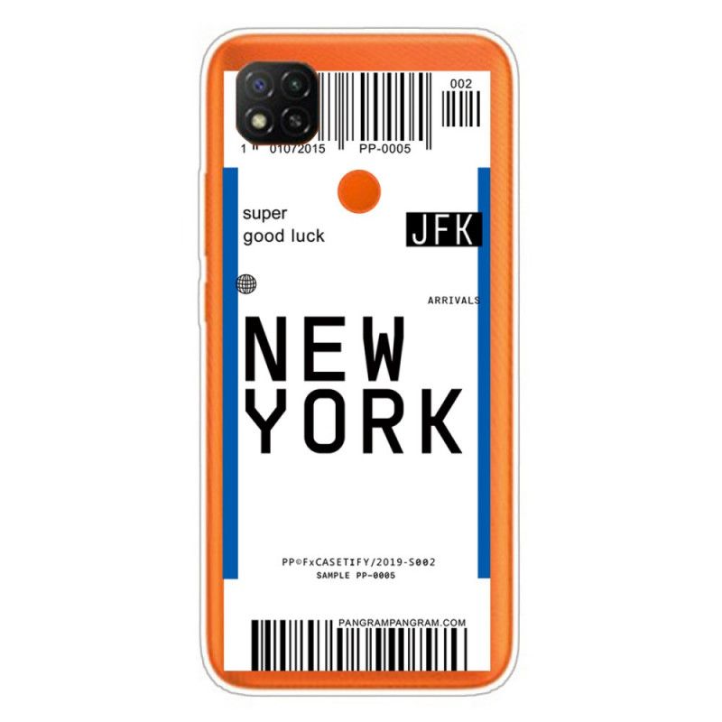 Deksel Xiaomi Redmi 9C Svart Pass Til New York