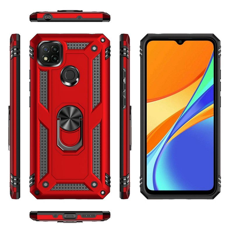 Deksel Xiaomi Redmi 9C Svart Premium Ring